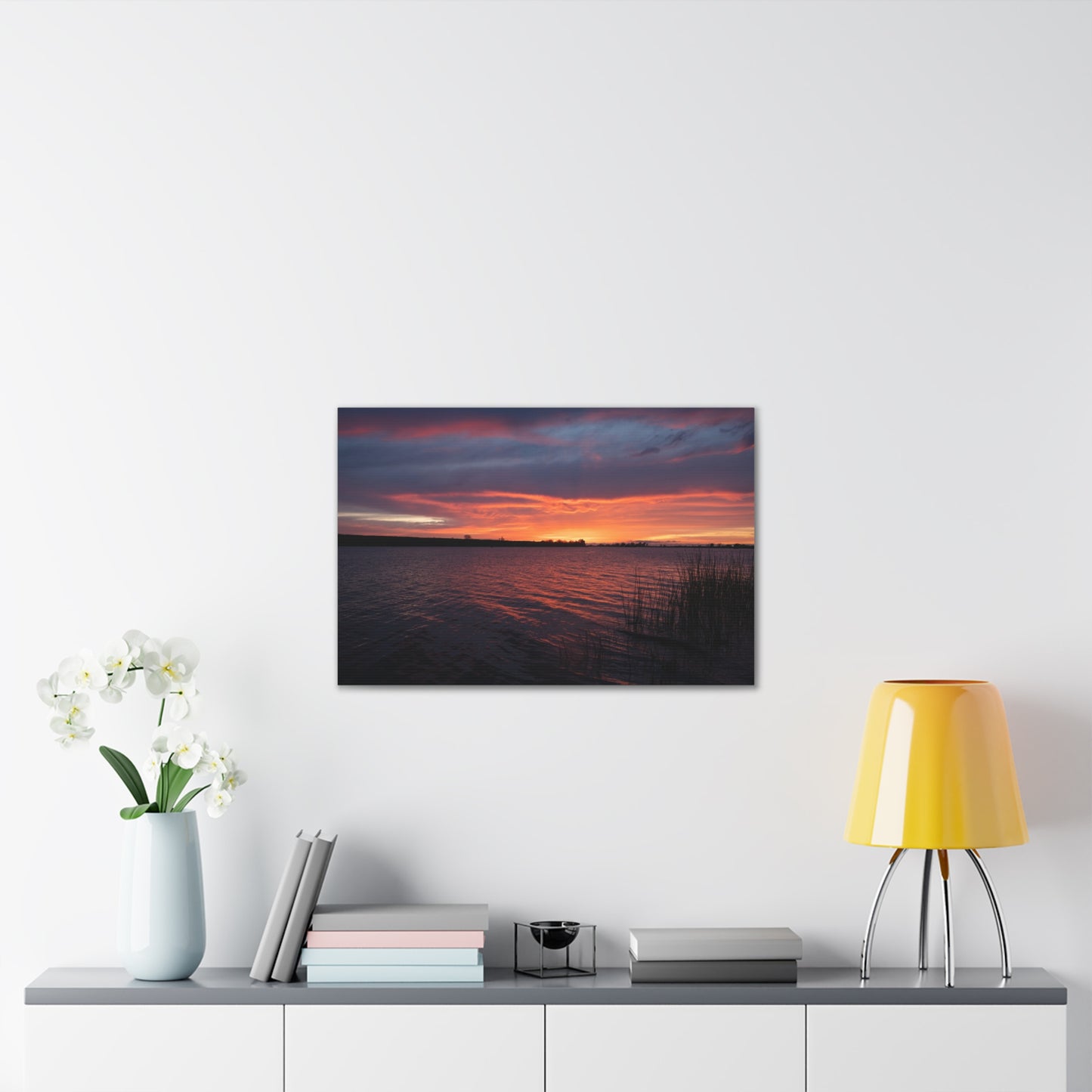 Vermilion Delta Skies – Sherman Island Sunrise