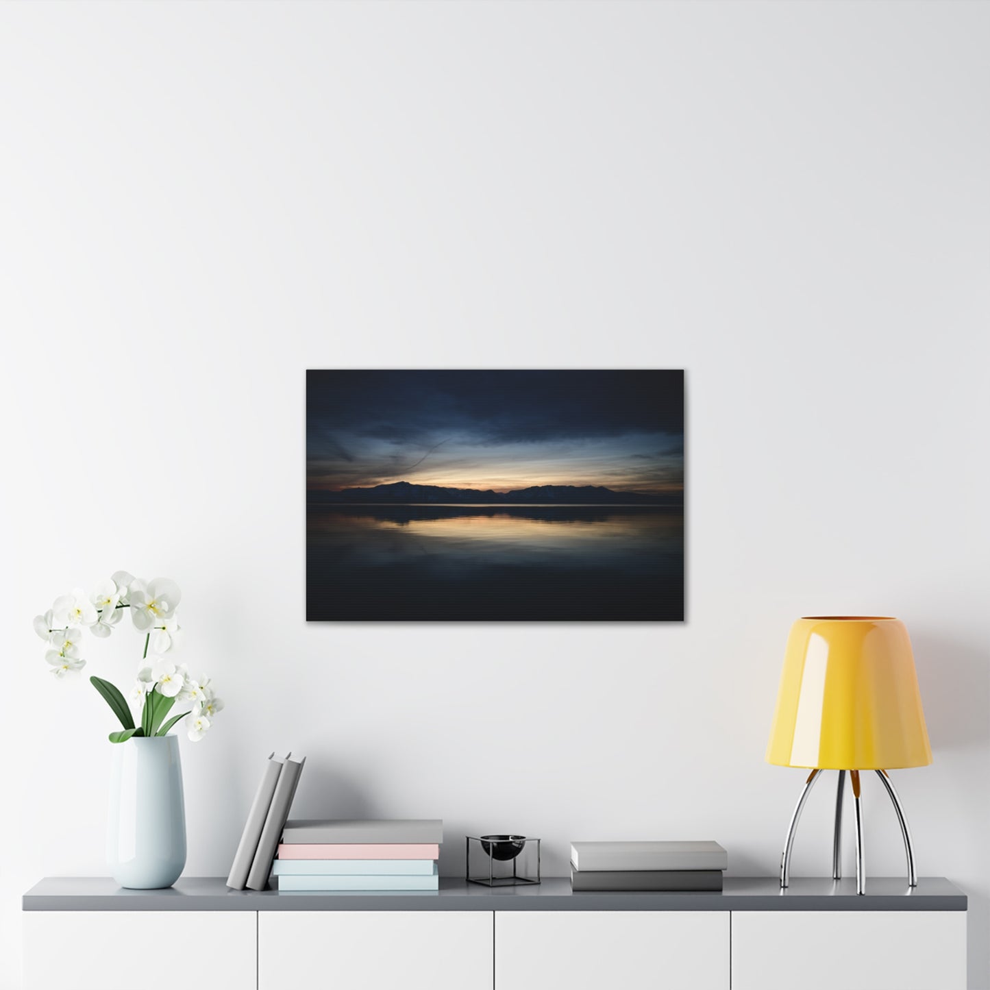 Lake Tahoe Sunset Reflection Canvas Print