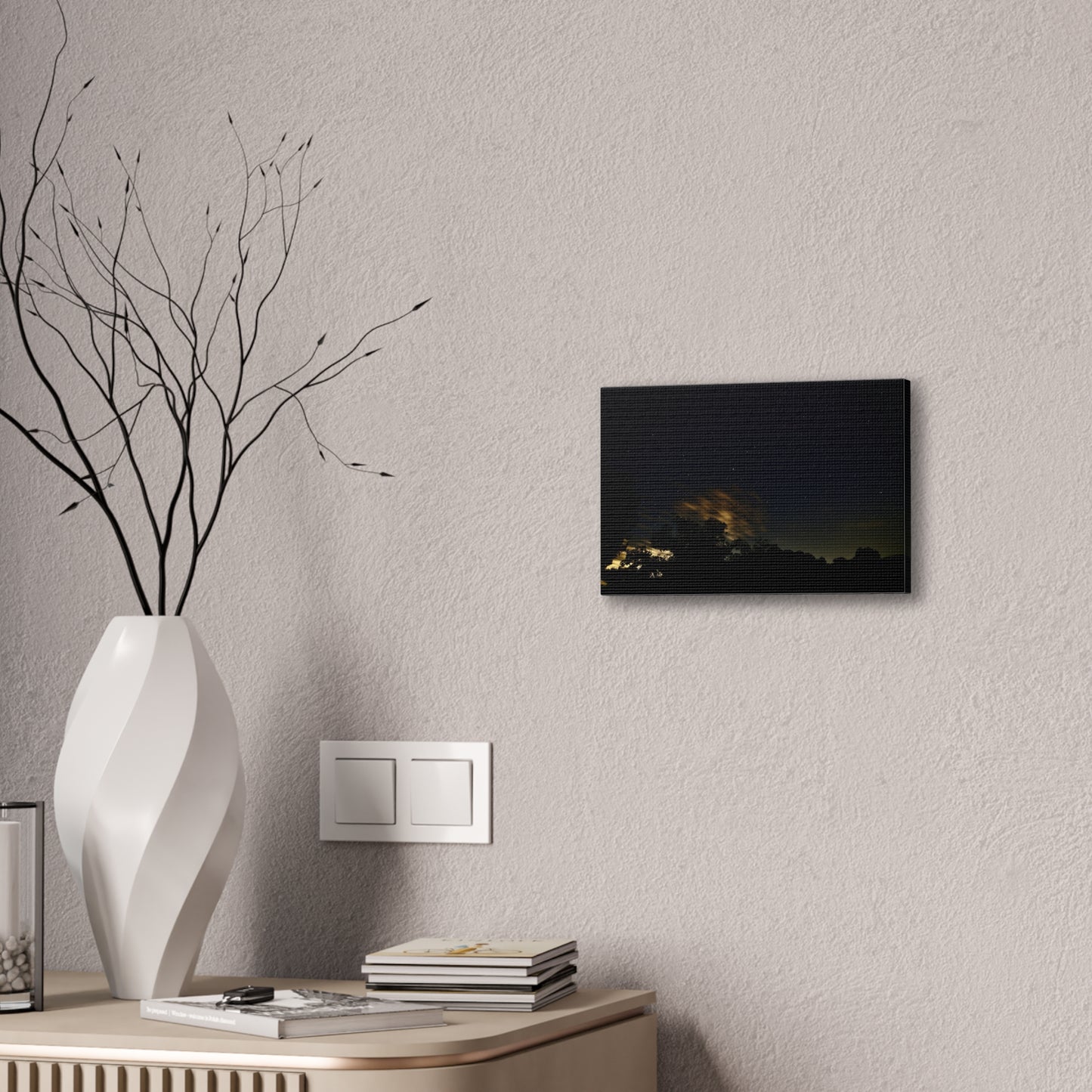 Ethereal Nightscape Canvas Print | Wall Art from Bay Area California