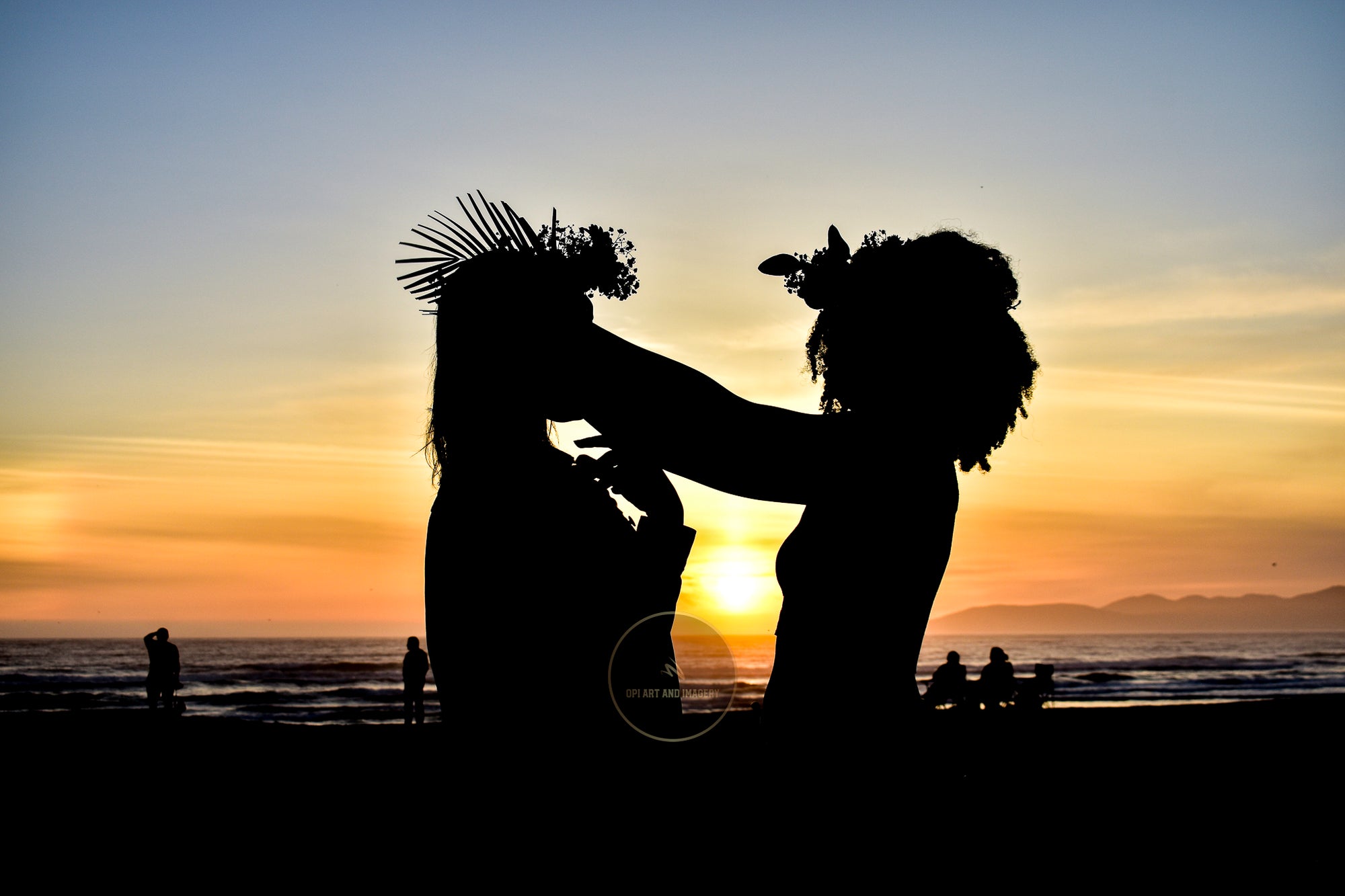 Silhouettes at Sunset